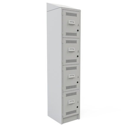 locker metálico 4 puertas