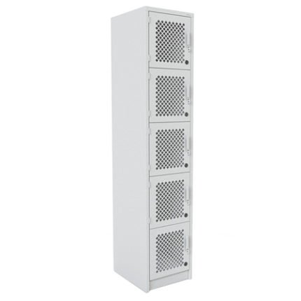 locker metálico 5 puertas