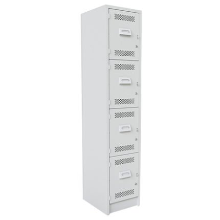 locker metálico 4 puertas