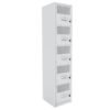 locker metalico 5 puertas