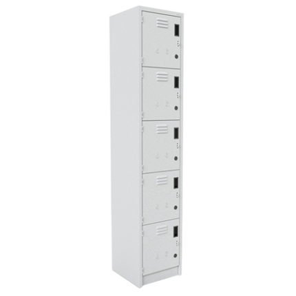 locker metálico 5 puertas