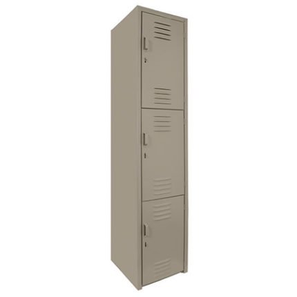 locker metálico 3 puertas